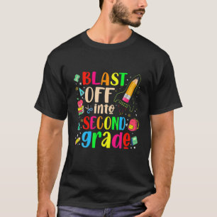 Camiseta Explosão No Segundo Grau - Primeiro Dia Da Escola