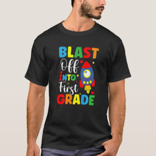 Camiseta Explosão Para Estudante Da Classe 1rua