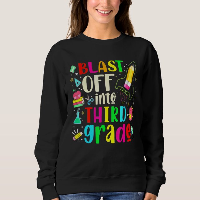 Camiseta Explosão Para O 3º Ano Do Teto Escolar (Frente)