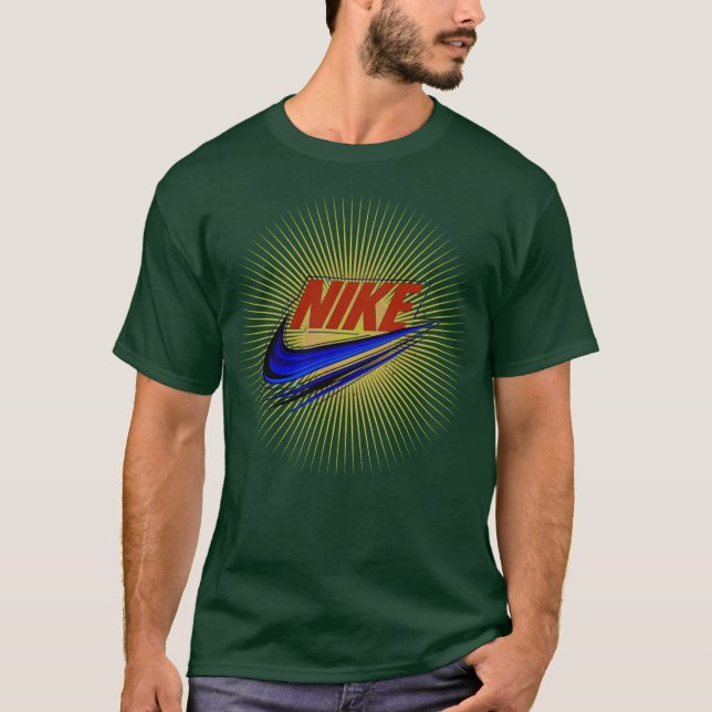 Camiseta explosão radiante (Frente)