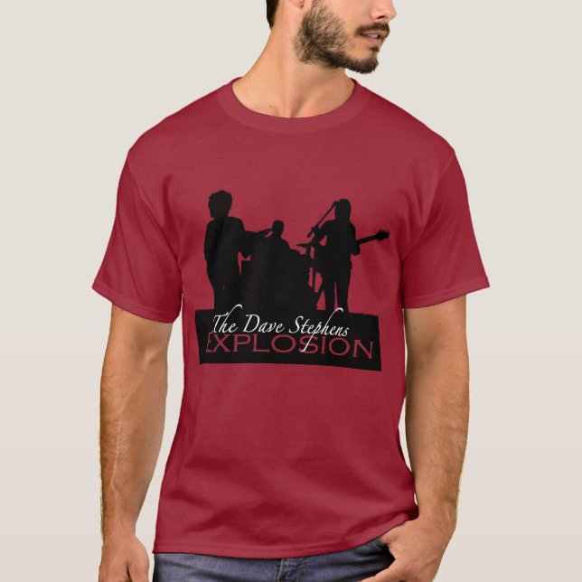 Camiseta Explosão Sillouette (Frente)