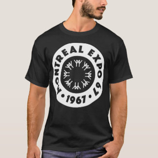 Camiseta Expo 67 Montreal Worlds Fair Circle White