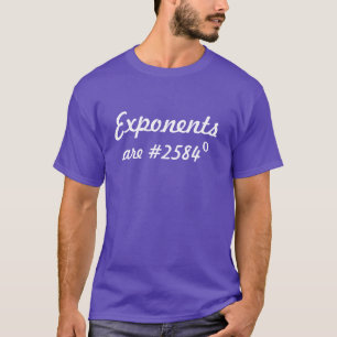 Camiseta Exponentes