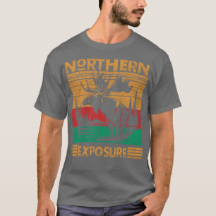 Camiseta Exposição ao Norte retrovisor