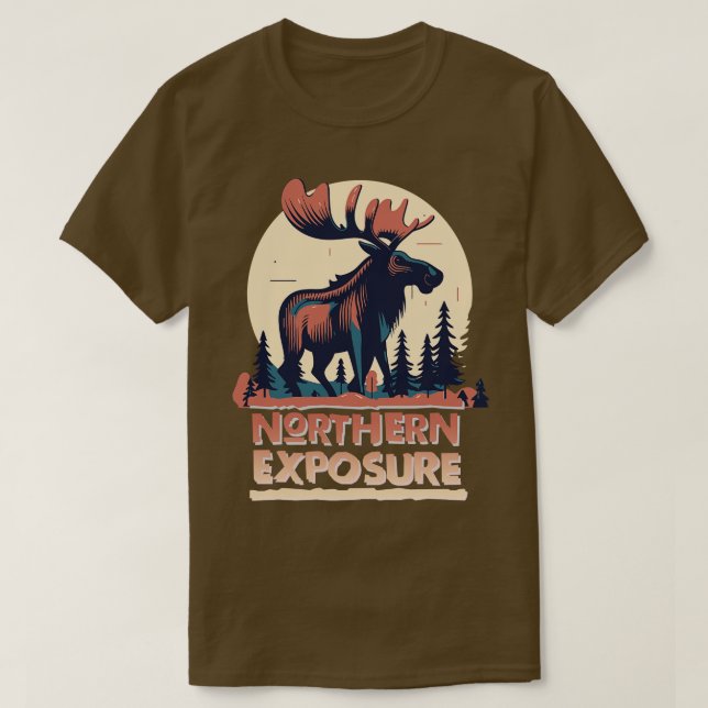 Camiseta Exposição ao norte TShirt 22 (Frente do Design)