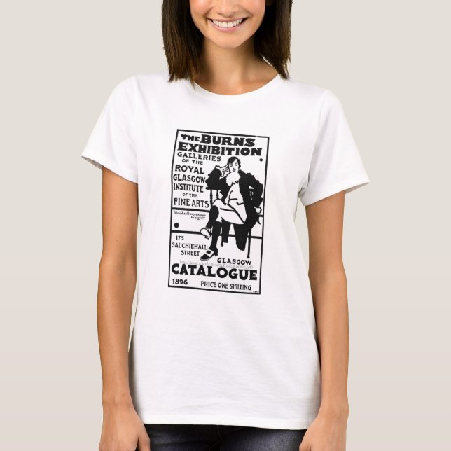 Camiseta "Exposição Burns 1896" (Frente)