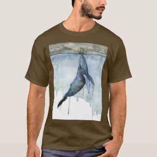 Camiseta Exposição de baleias e barcos