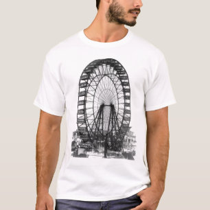 Camiseta Exposição universal de Chicago da roda de Ferris