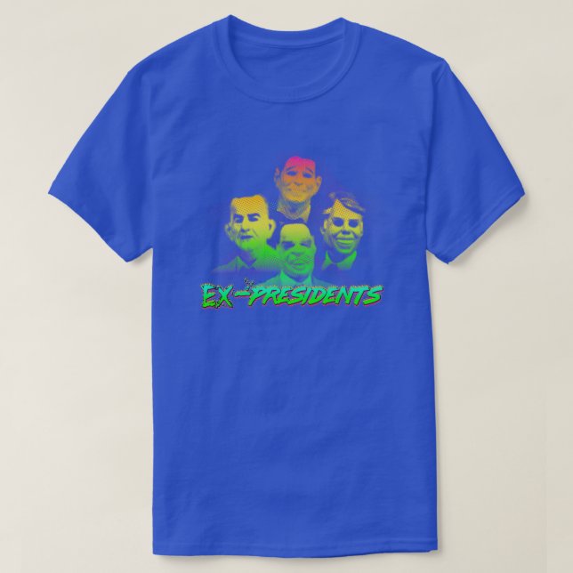 Camiseta ExPresidents Appreciation Society (Frente do Design)