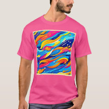 Expressão Abstrato dinâmica colorida