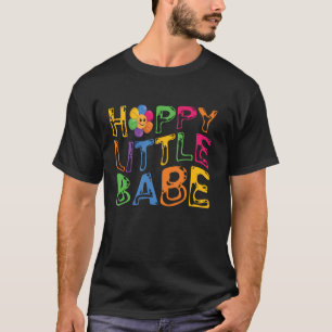 Camiseta Expressão de Autismo do Bebê Feliz