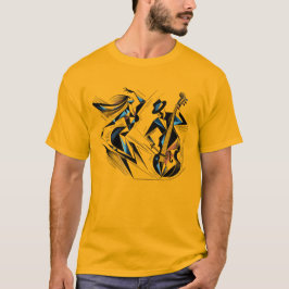 Camiseta Expressão Dinâmica de Jazz