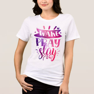 Camiseta Expresse-se - Acorde Reze Mate - Rosa