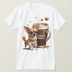 Camiseta Expresse-se – Edição Chihuahua Café