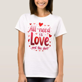Camiseta Expresse seu amor com estilo