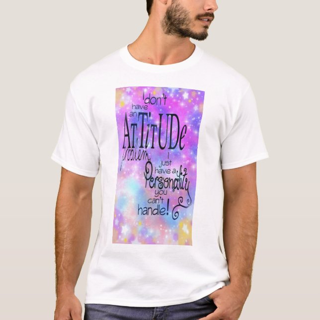 Camiseta Expressões Liberadas: Atitude e Personalidade Chr (Frente)