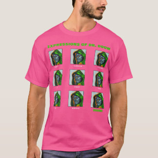 Camiseta Expressões Maravilhosas Dos Painéis Do Dr. Doom
