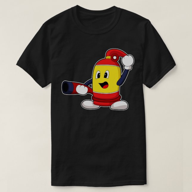Camiseta Extintor de incêndio Bombeiro (Frente do Design)