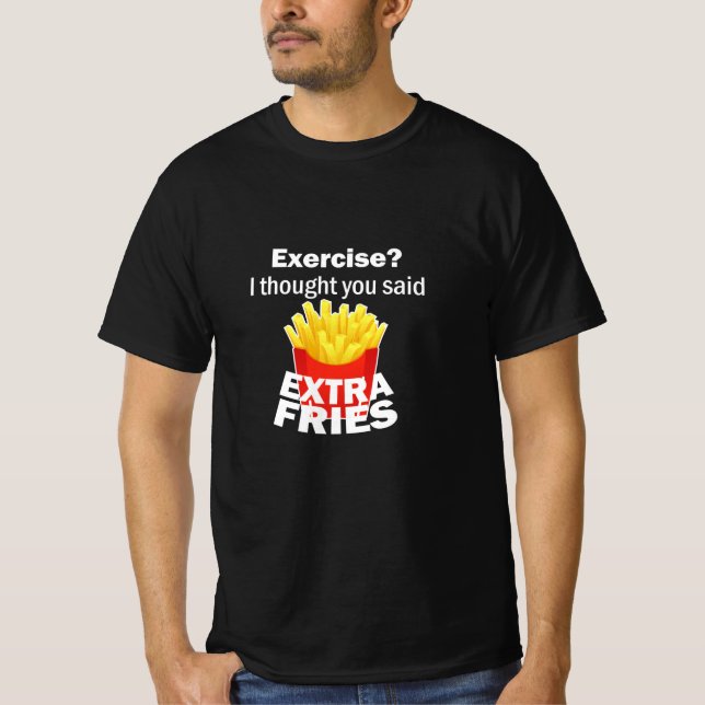 Camiseta Extra Fries (Frente)