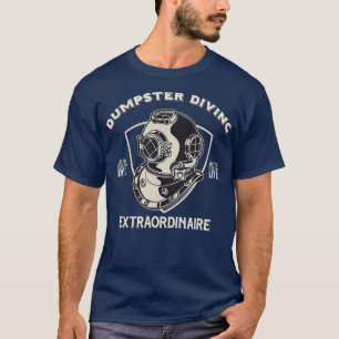 Camiseta Extraordinário de mergulho de lixo