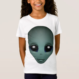 Camiseta Extraterrestre da Alienígena da moça