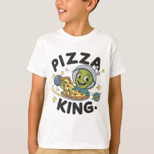 Camiseta Extraterrestre Delight: Pizza Devoradora De Aliení