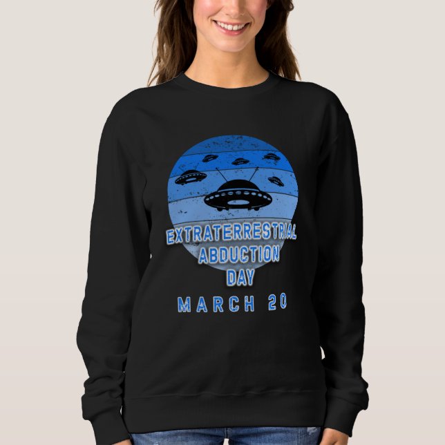 CAMISETA EXTRATERRESTRIAL ABDUCTION DAY MARCH 20 (Frente)