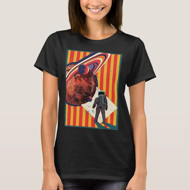 Camiseta extraterrestrial  astronaut in space science ficti (Frente)