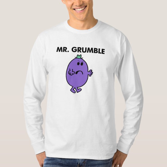 Camiseta Extremamente Infeliz Sr. Grumble (Frente)