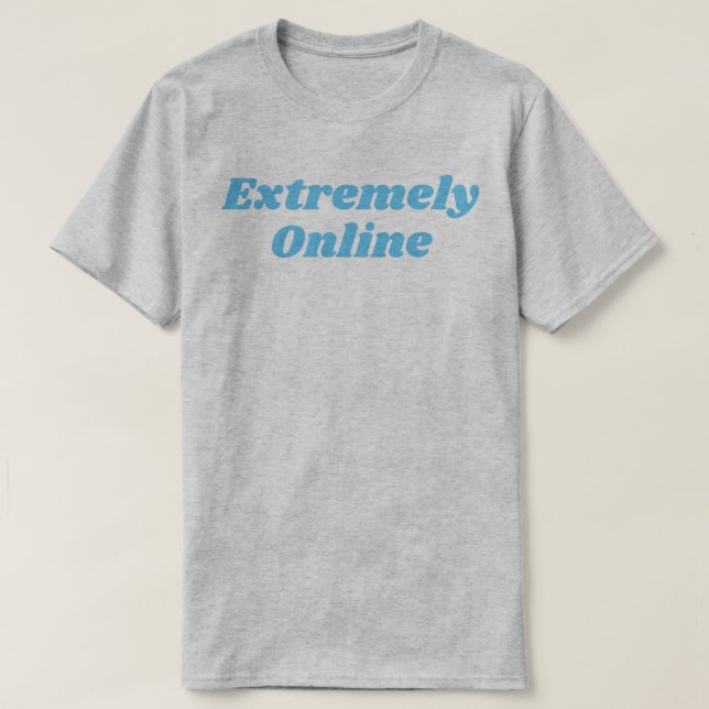 Camiseta Extremamente Online (Frente do Design)