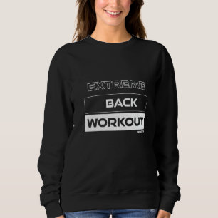 Camiseta Extreme Back Workout Extreme Treinamento No Ajusta