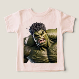 Camiseta Extreme Close-Up of the Enraged Hulk