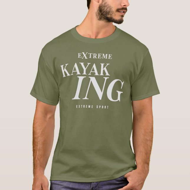 Camiseta Extreme Sport Extreme Kayaking (Frente)