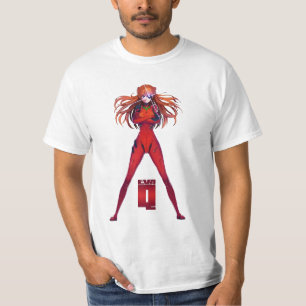 Camiseta extremidade do vermelho evangelion
