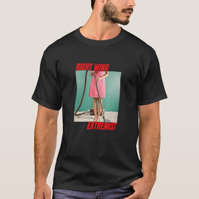 Camiseta Extremismo Extremismo Da Direita Va (Frente)