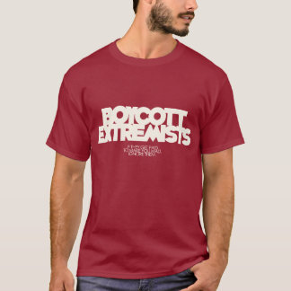 Camiseta Extremistas do boicote