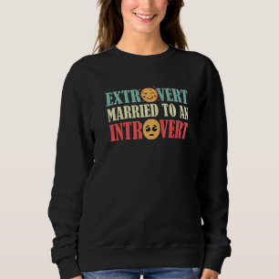 Camiseta Extrovertido Casado com Introvertido Felizmente Ca