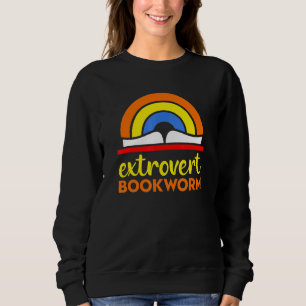 Camiseta Extrovertido de Bookworm - Leitura Diversão de Liv