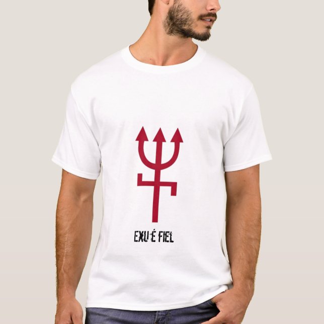 Camiseta Exu é fiel (Frente)