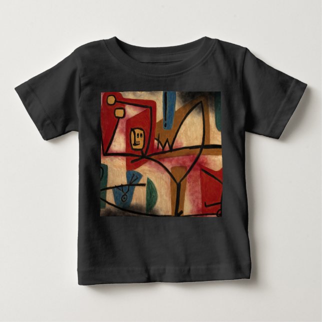 Camiseta Exuberância de Paul Klee (Frente)