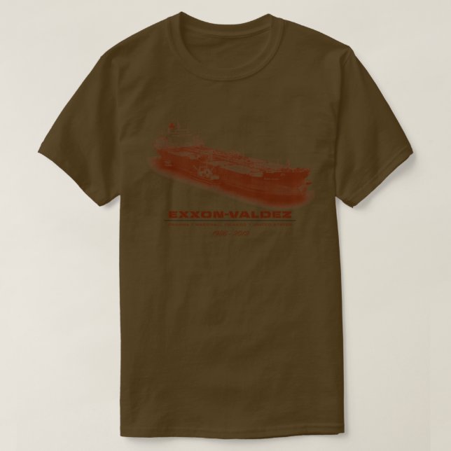 Camiseta Exxon Valdez (Frente do Design)
