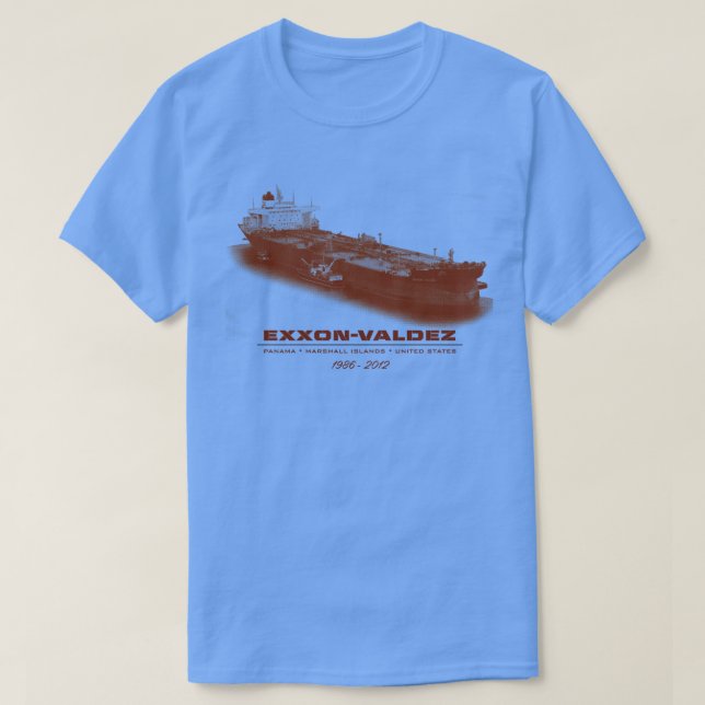 Camiseta Exxon Valdez (Frente do Design)