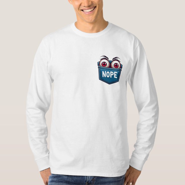 Camiseta Eyeballs on pocket (Frente)