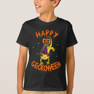 Camiseta Eyelash Gecko Pumpkin, Deitada Deitada em Cuta do