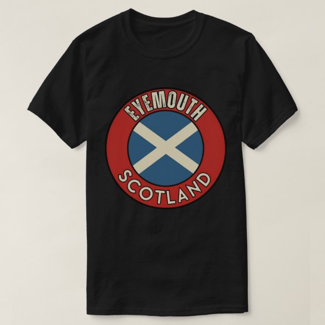 Camiseta Eyemouth, Escócia (Frente do Design)