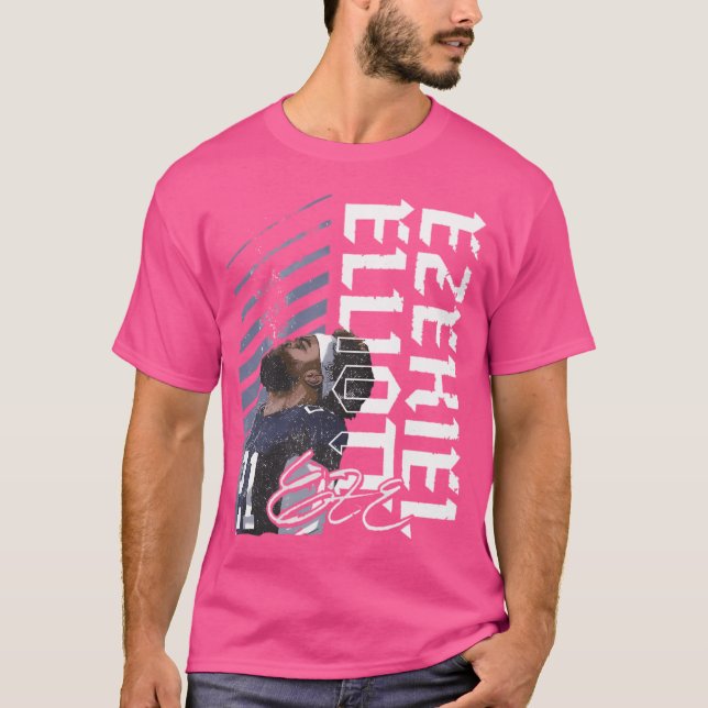 Camiseta Ezekiel Elliott Dallas Spray (Frente)