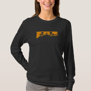 Camiseta Ezyxan Bandeira da Alemanha Jesiden Yazidi Melek T