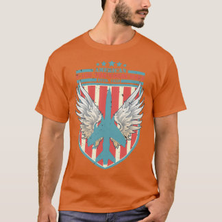 Camiseta F105 Bombardeiro Trombador desapontou bandeira dos