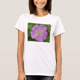 Camiseta F11 Rosa Selvagem da Pradaria "Rosa arkansana"