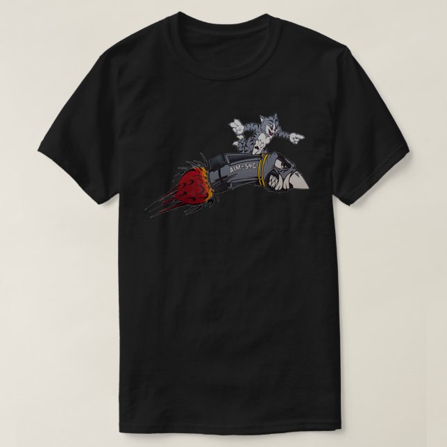 Camiseta F14 Arte do Nariz Tomcat  (Frente do Design)